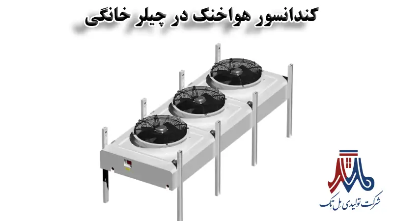 کندانسور هواخنک در چیلر خانگی