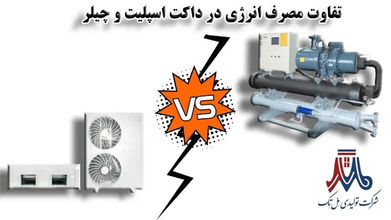 چیلر و داکت اسپلیت از نظر مصرف انرژی