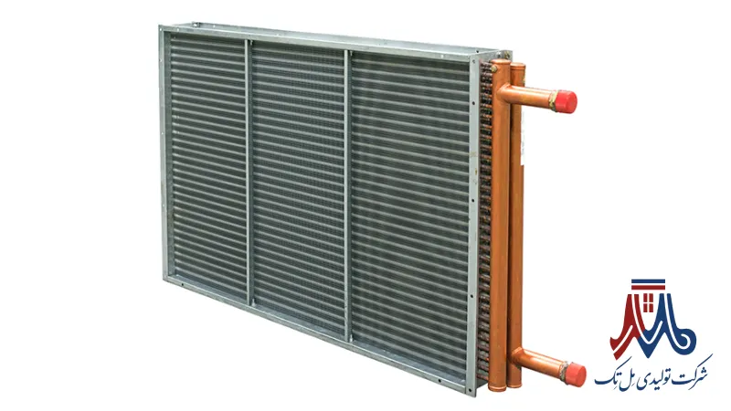 کویل‌های گرمایشی و سرمایشی در هواساز استخری