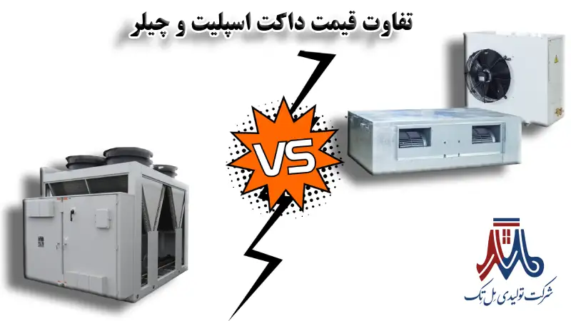 قیمت داکت اسپلیت و چیلر